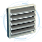Backdraft Shutters - Type AS Plastic air operated shutters